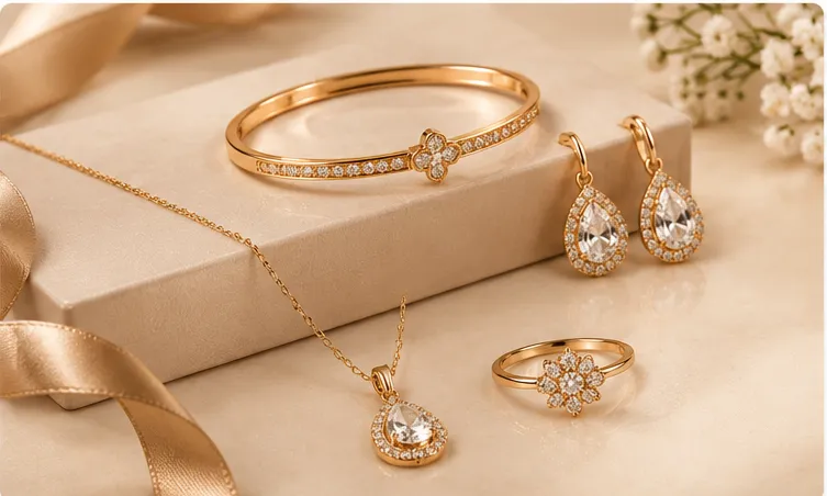 Elegant jewellery collection by ZAVORA