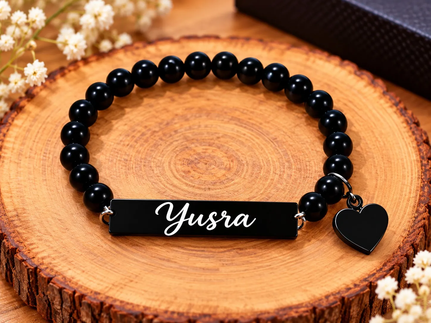 Customized Name Bracelet for Kids with Cute Charms