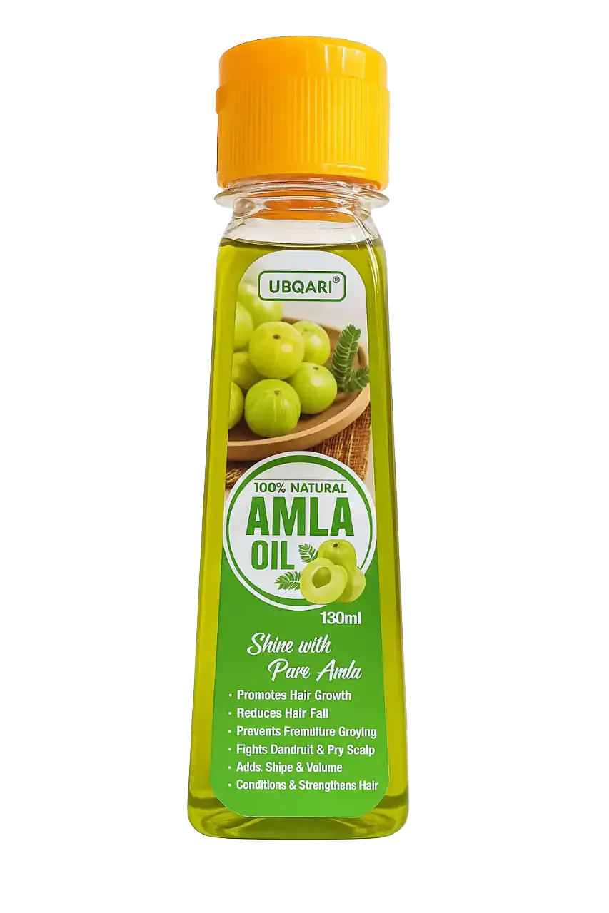 Ubqari 100% Natural Amla Oil – Shine with Pure Amla (130ml)