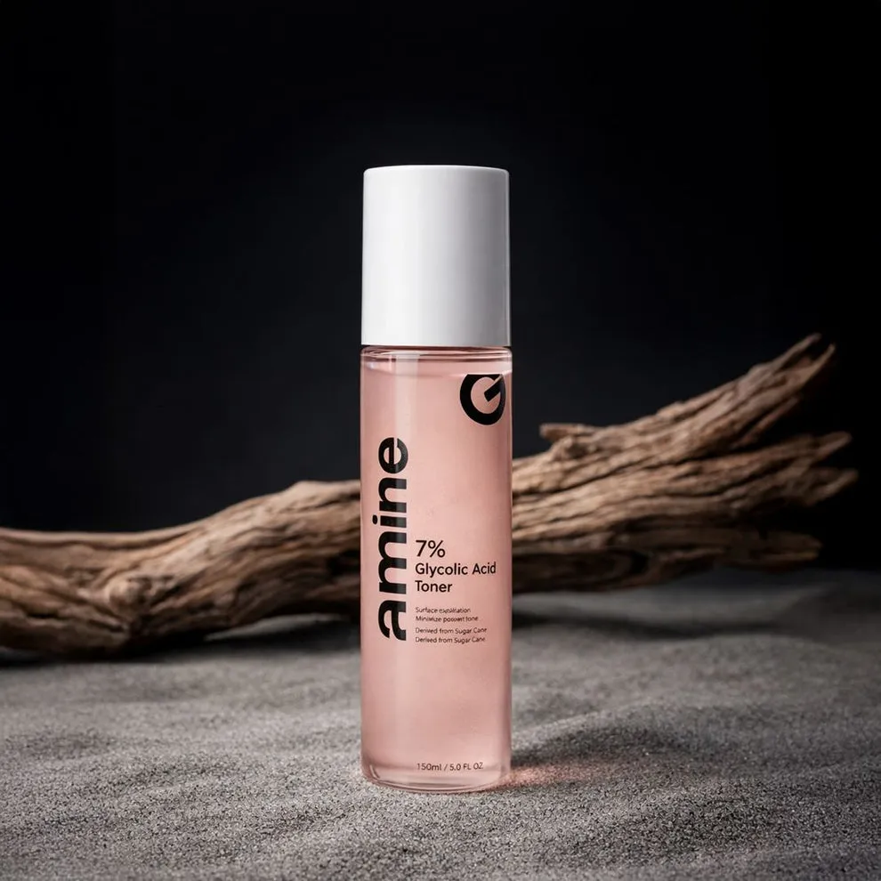 Amine 7% Glycolic Acid Toner 150ml – Exfoliating & Skin Smoothing Toner