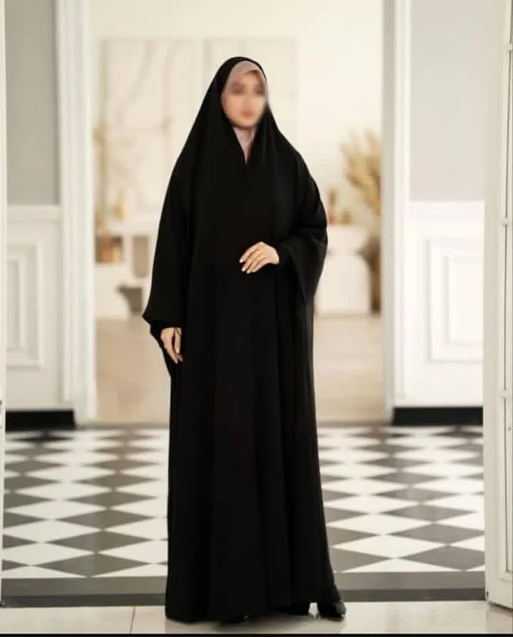 Premium Traditional Iranian Black Chador