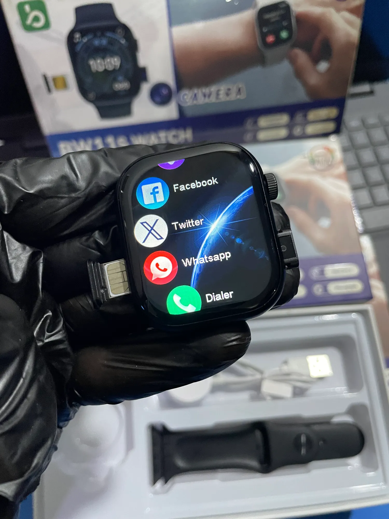 BW11S Sim Supported 5G Smart Watch