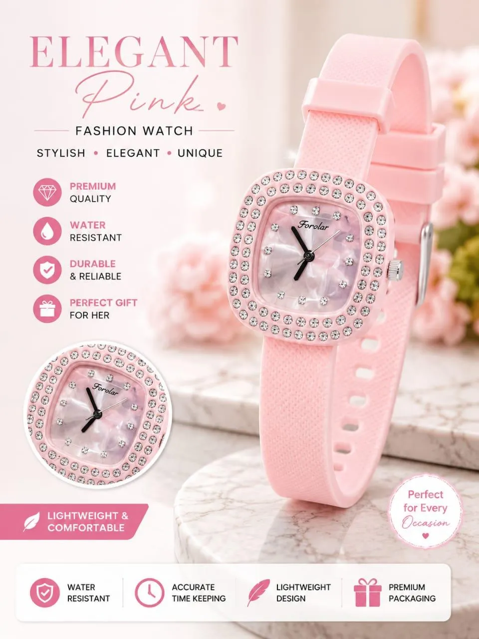 Ladies fancy stylish watch