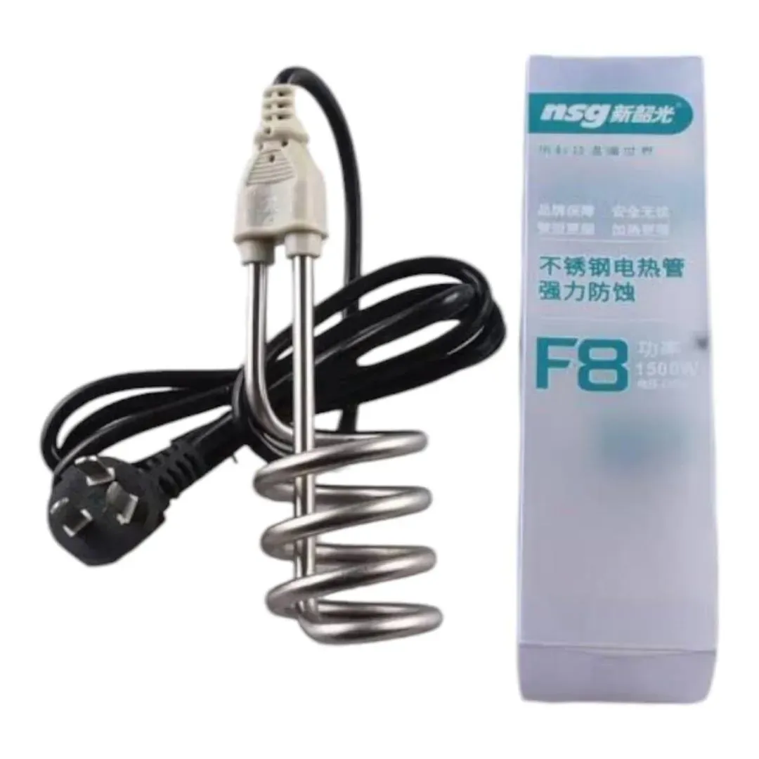  Stainless Steel Immersion Heater 1500W Fast Boil