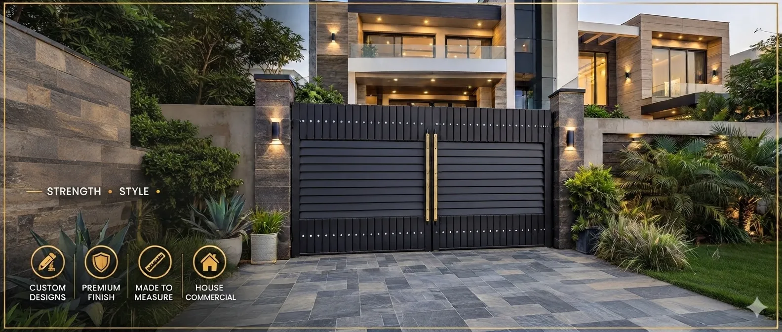 Premium Iron Gates & CNC Designs