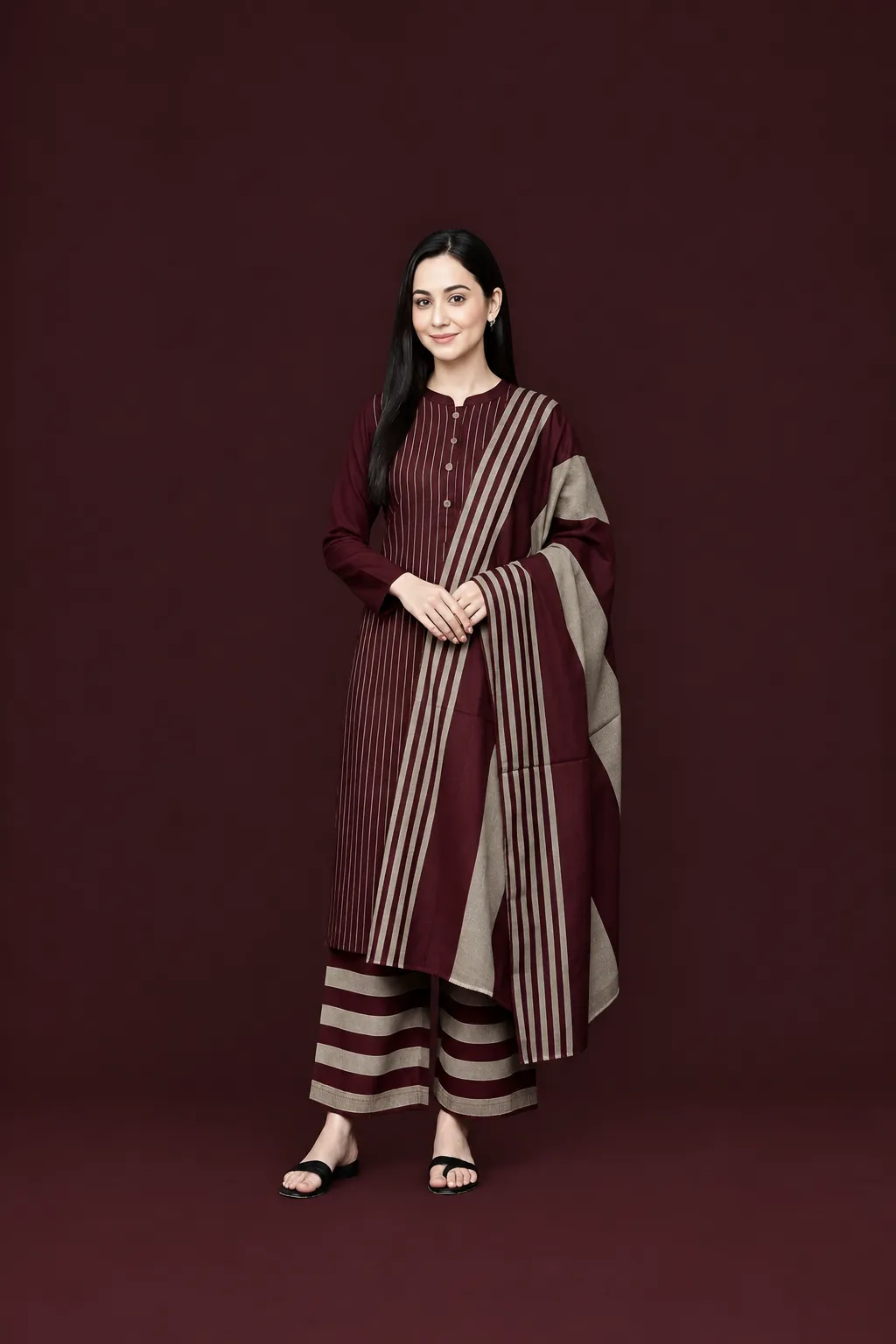 KHAADI SUSI 3PC WINTER SUIT 2026