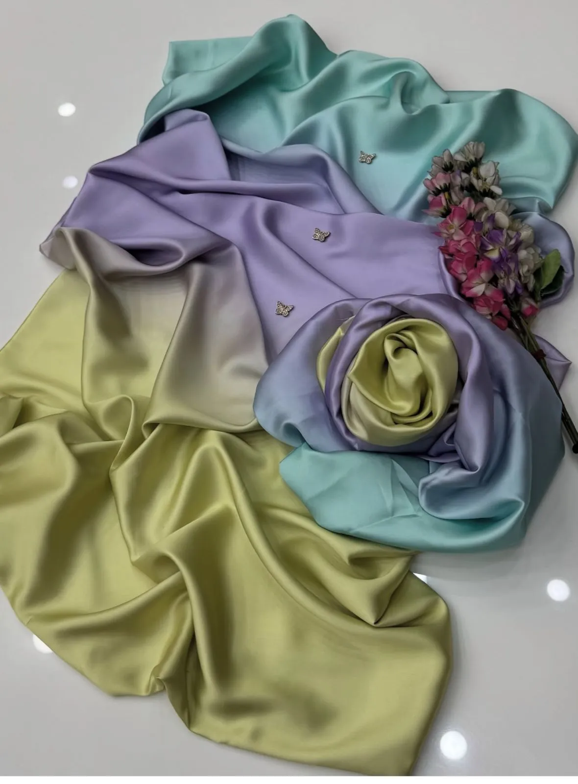 Pastel Dream Ombre Maxi Suit