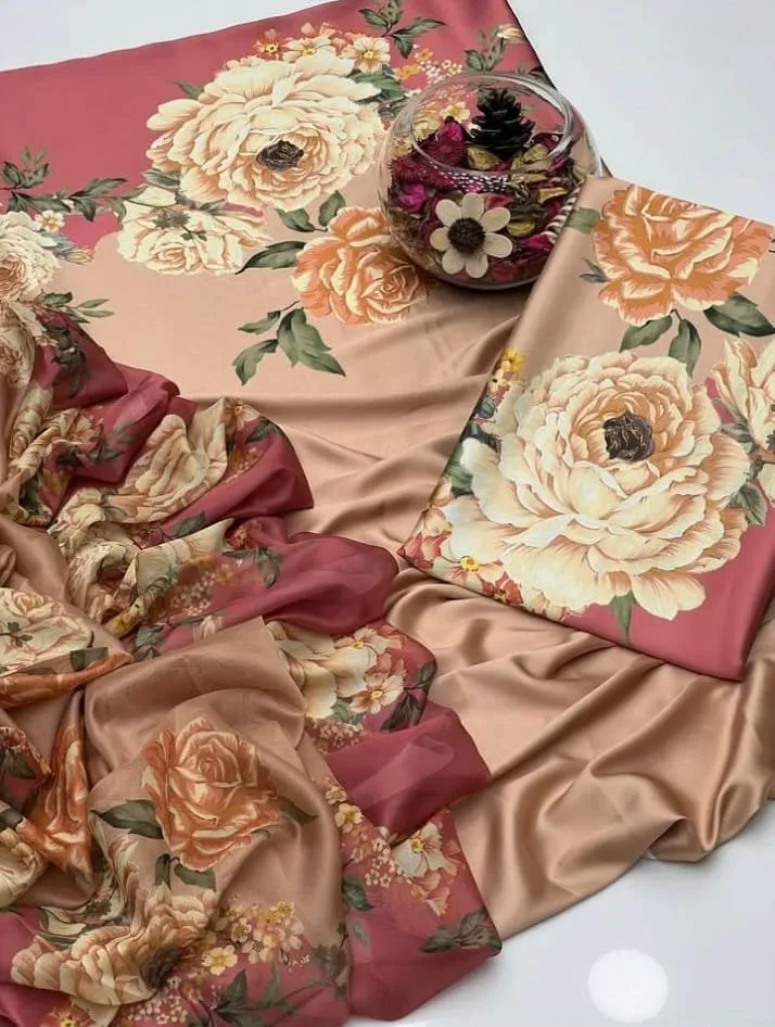 Blush Rose Floral 3-Piece Suit