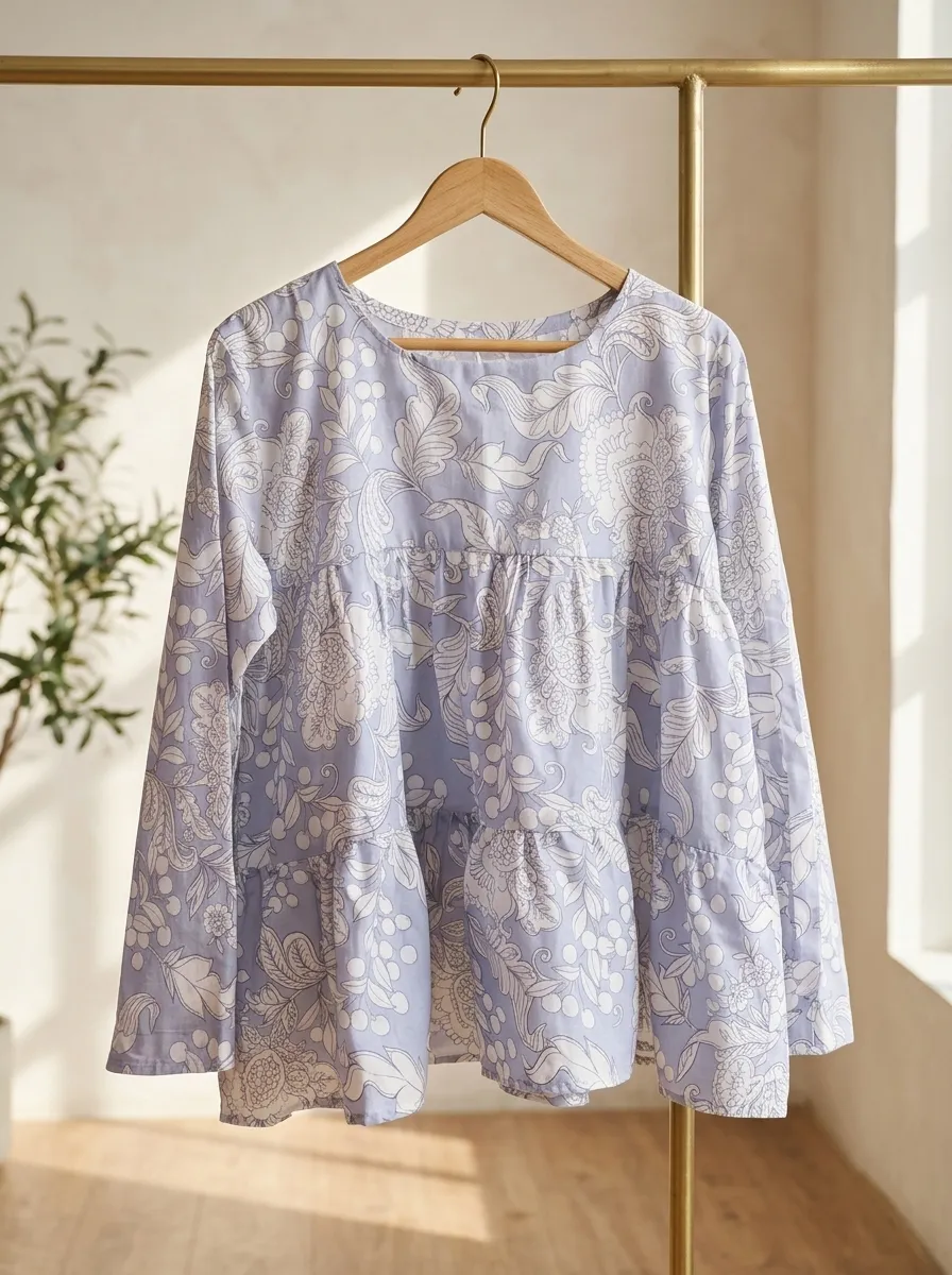 Lavender Kurti